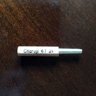 Picture of Chiarugi 2+, Nickel/Silver, 47mm Oboe Staple