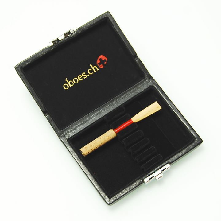 West Double Reed Company Oboes.ch Leather Reed Case